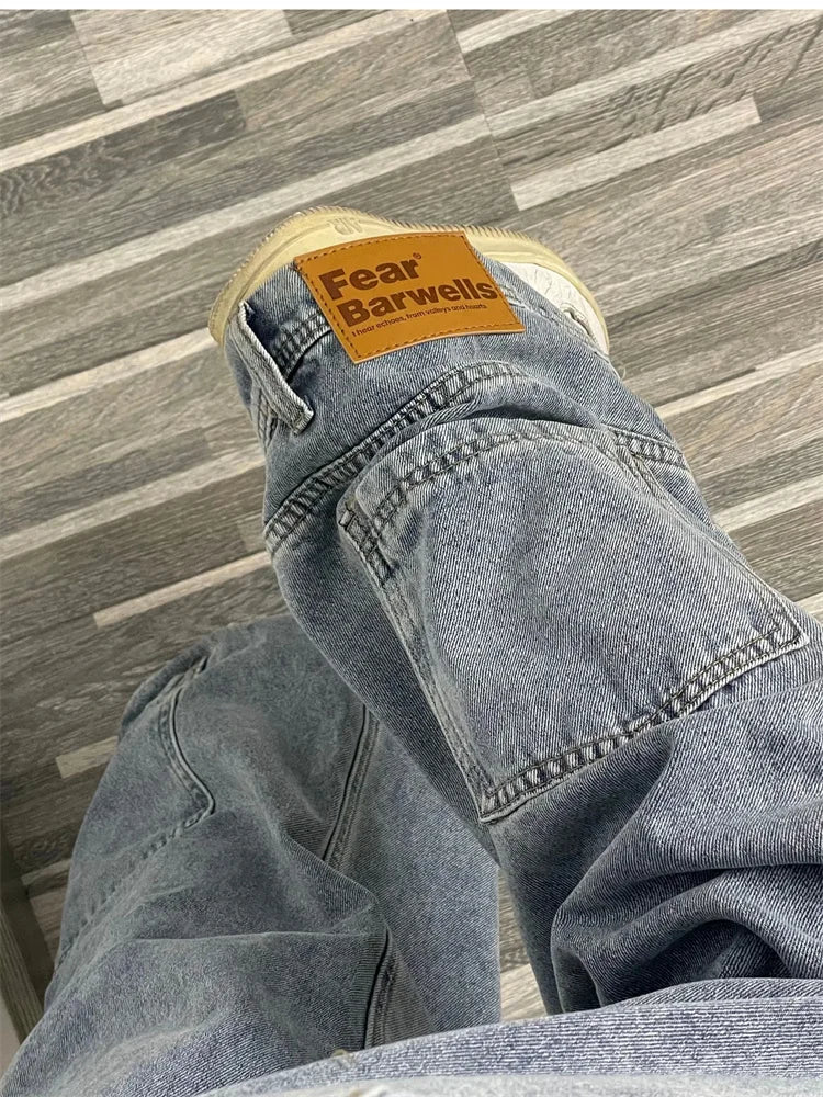 Women Retro Baggy Jeans